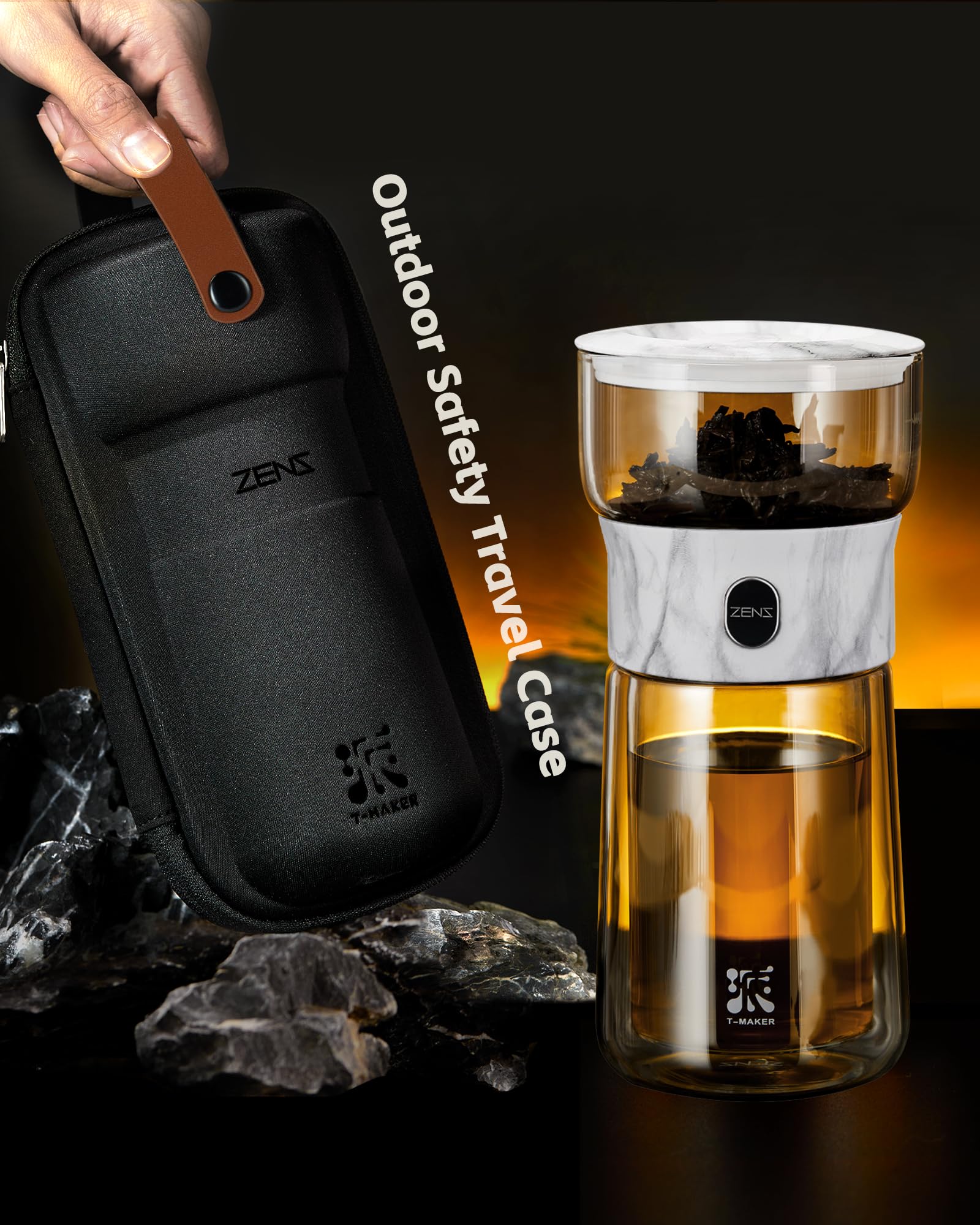 ZENS elegant gift packaging for tea lovers and enthusiasts.