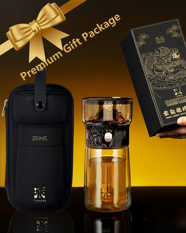 ZENS gift-pack tea lovers set is a refined present for enthusiasts.