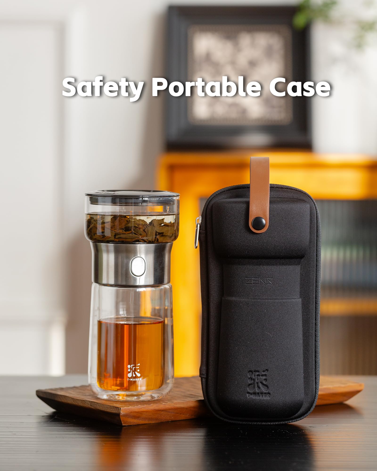 ZENS borosilicate glass is heat-resistant and easy to clean