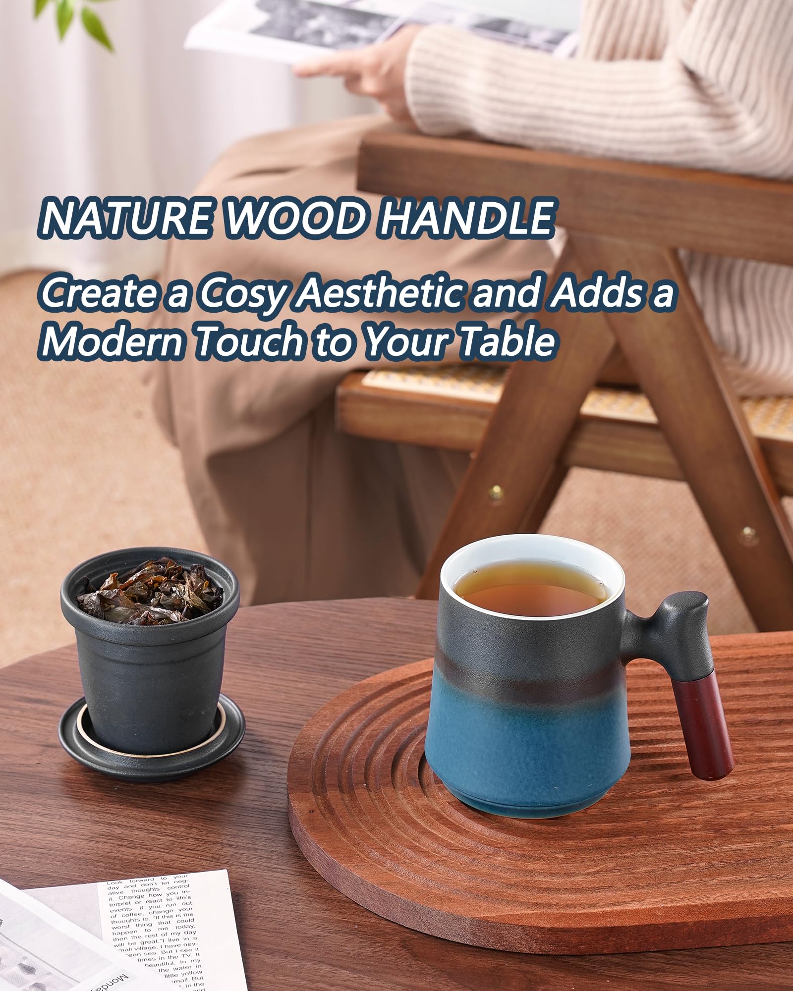 ZENS lead and cadmium free tea cup for safe daily use