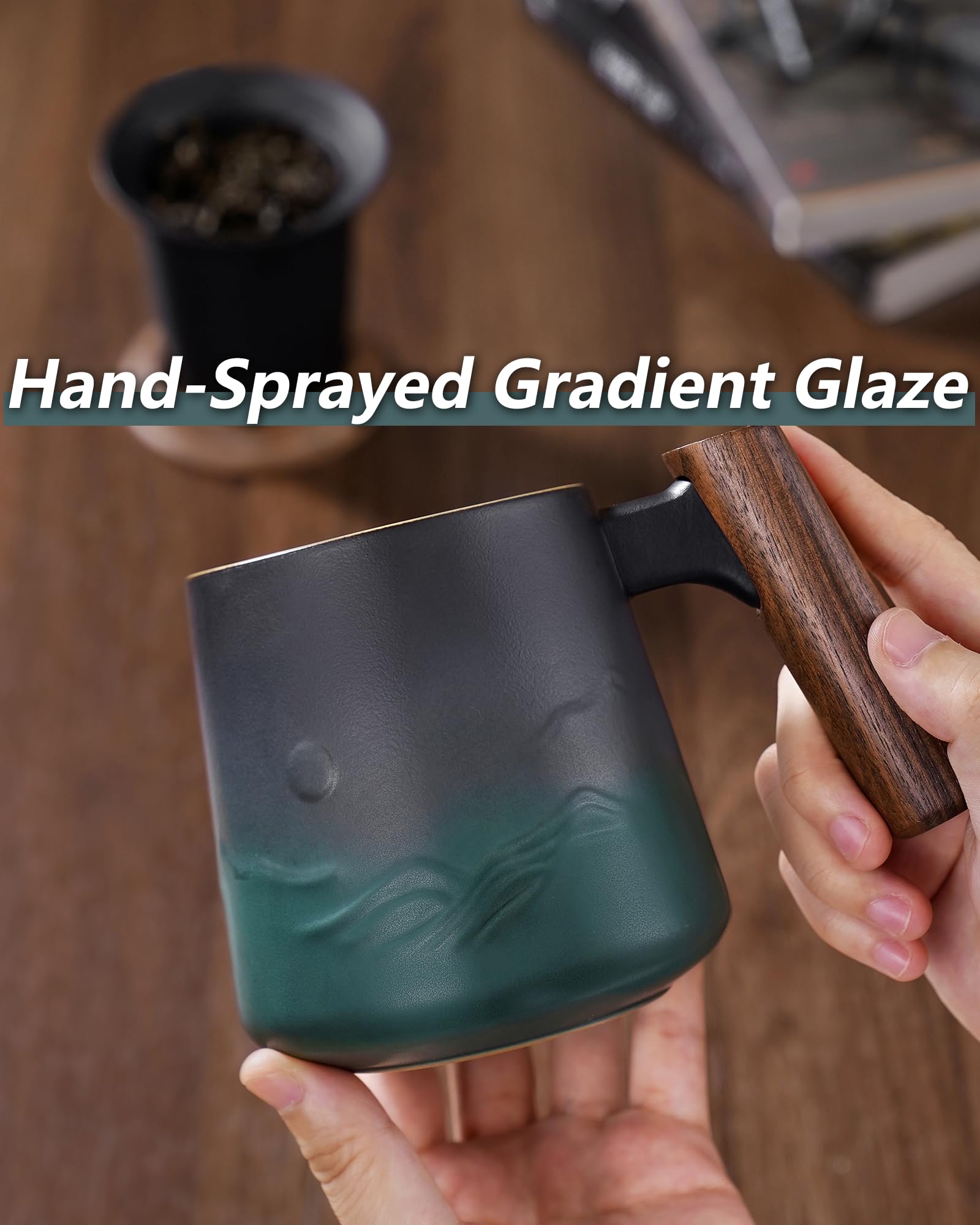 ZENS fine-mesh tea infuser filters dregs for cleaner pours.