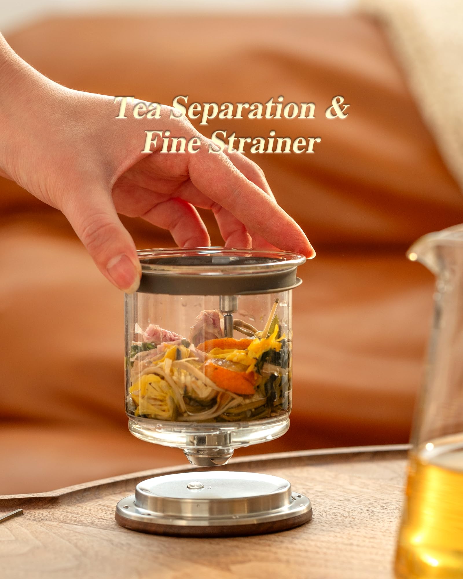 ZENS magnetic suction lid alignment helps control brewing time