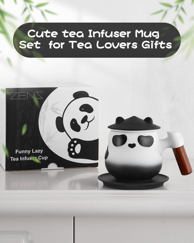 ZENS ceramic mug with matte glaze and glossy interior.