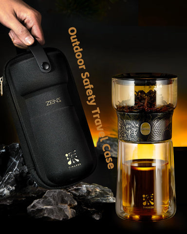 ZENS mess-free pouring design simplifies steeping and serving.