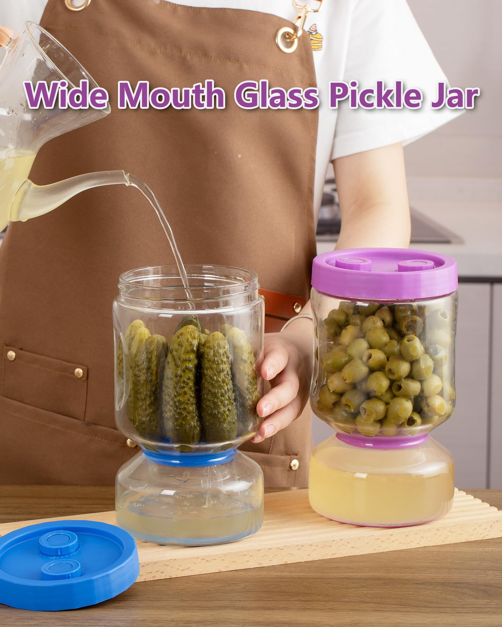 ZENS flip-action design drains juice for crisper bites.