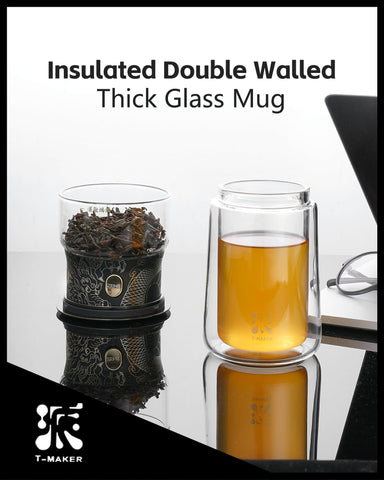 ZENS portable tea kit case for travel or office use.