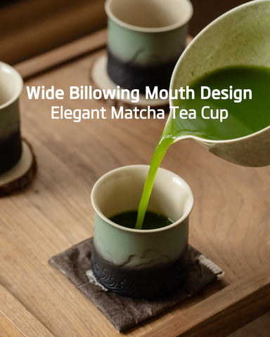 ZENS handle-less design offers authentic Japanese sipping comfort