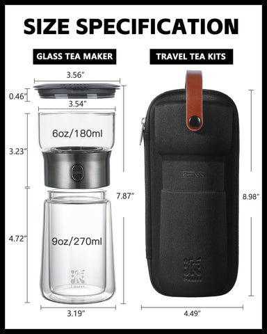 ZENS tea diffuser with 1600 micro holes for smooth sip