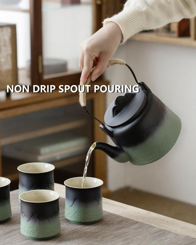 ZENS non-drip spout for clean, every-pour precision.