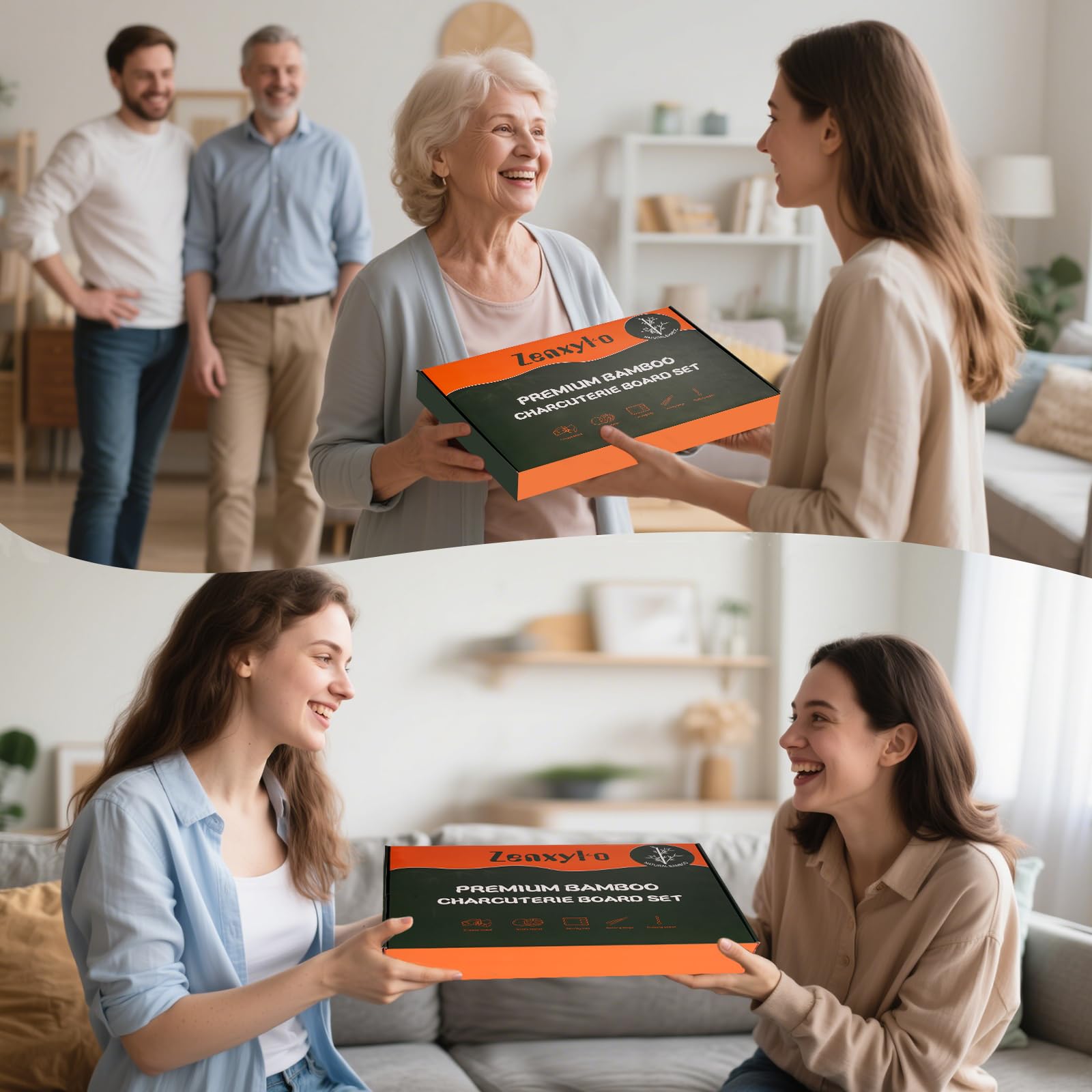 Zenxylo board on a party table elevates presentation and conversation.