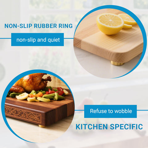 Zepkouel easy installation guides mounting two cutting boards