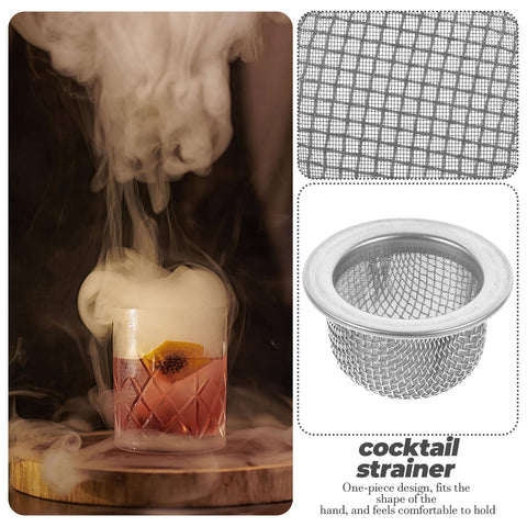 Zerodeko reusable bar filter for sustainable mixing tools.