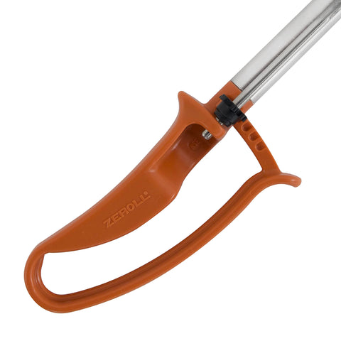 Zeroll EZ Disher emphasizes ergonomic design to reduce hand fatigue during cooking.