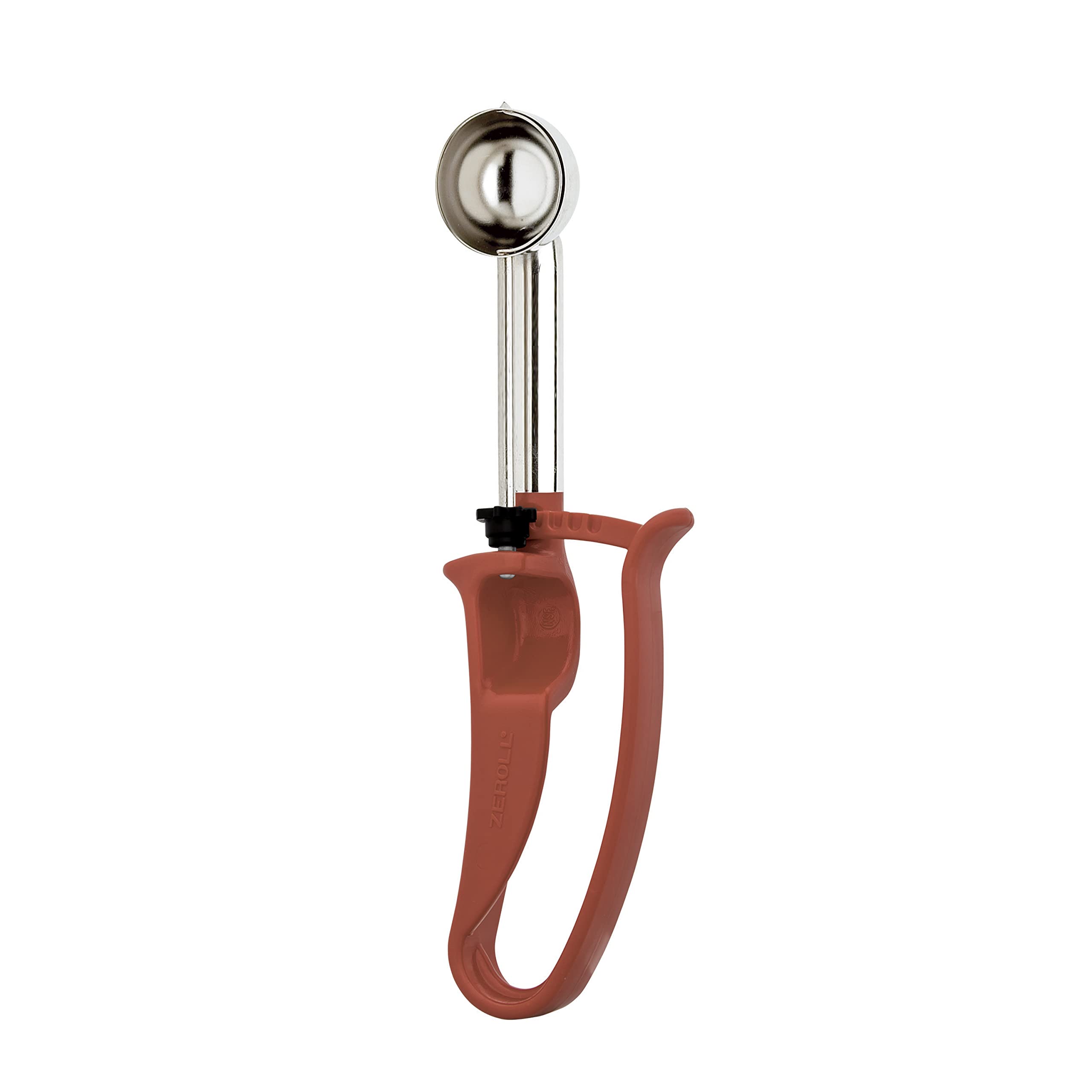 One-piece no-spring design ensures simple operation for both hands.