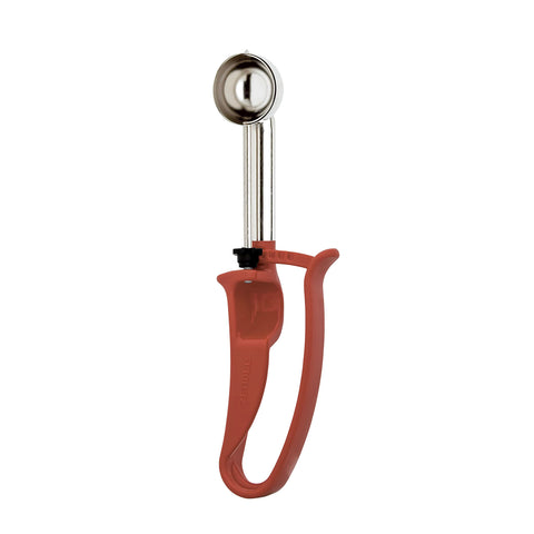 One-piece no-spring design ensures simple operation for both hands.