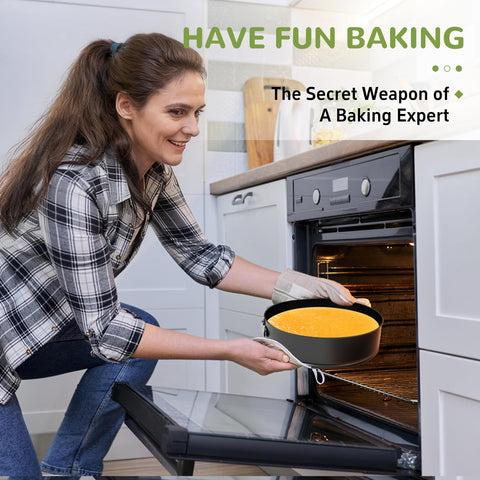 ZeroPone pan is oven-safe up to 450 degrees Fahrenheit for versatile use.