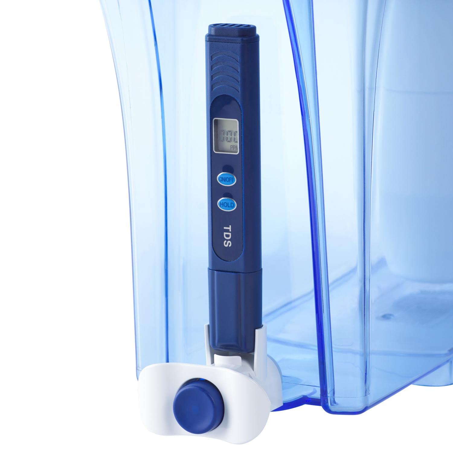 ZeroWater safe, clear water experience with large capacity for guests.
