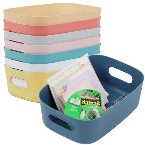 ZEXALOR 8-pack small drawer organizer bins keep clutter under control and accessible.