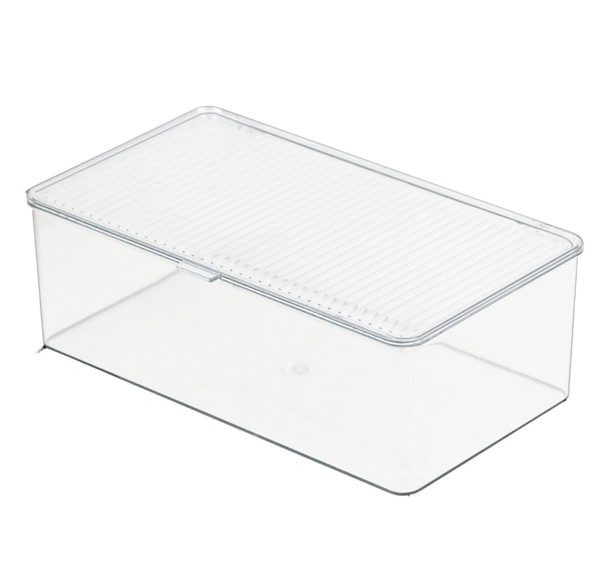ZEXALOR clear-bin-lid allows quick pantry access with visible contents.