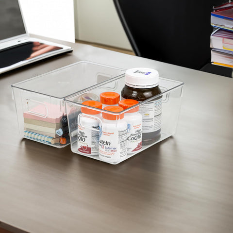 ZEXALOR clear storage bin contents display for quick retrieval.