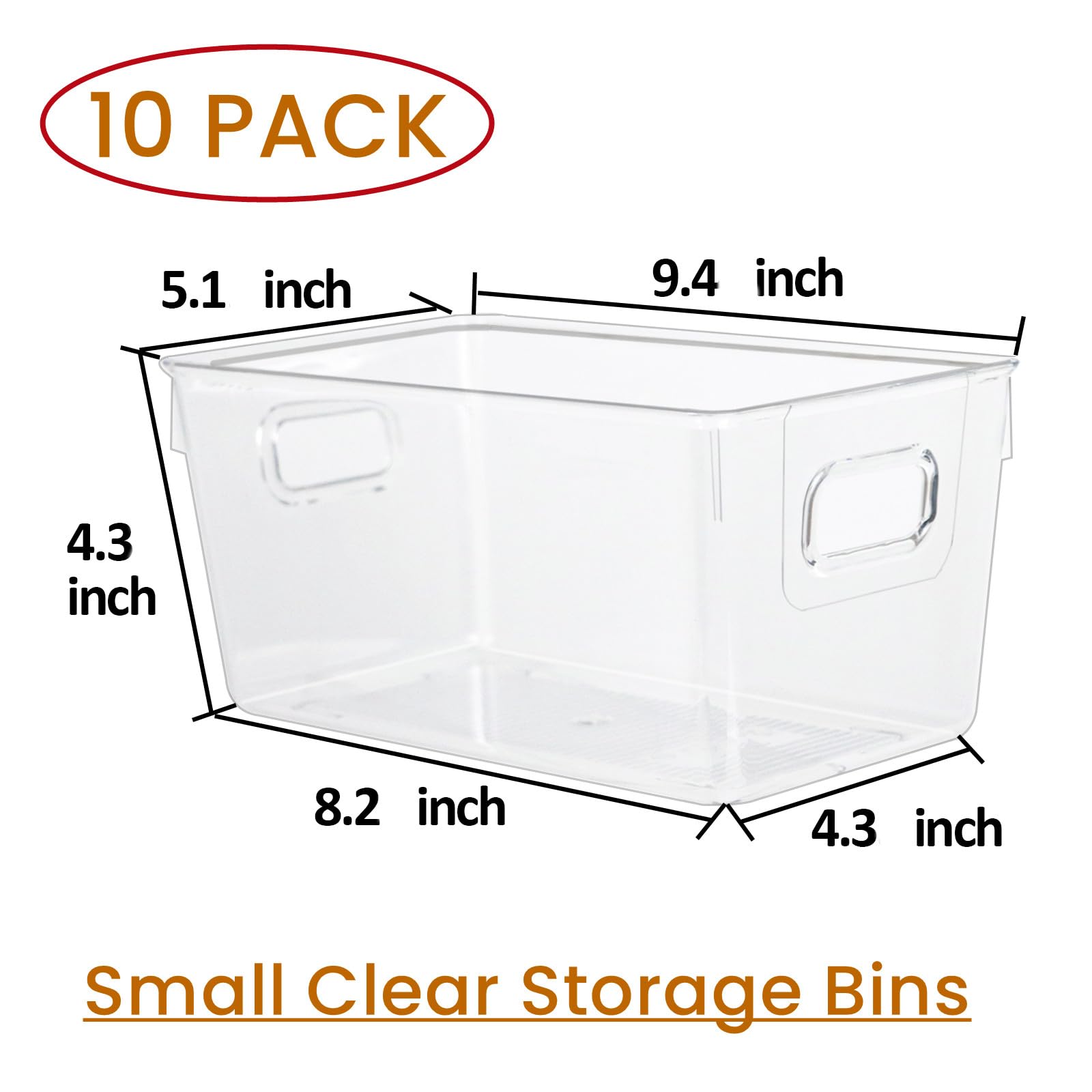 ZEXALOR clear storage bin kitchen pantry organization in action.