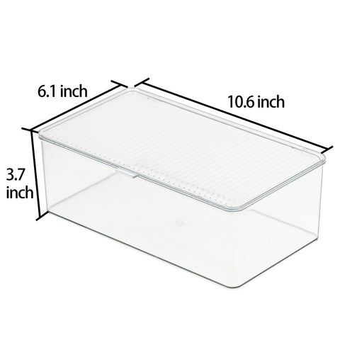 ZEXALOR multipurpose-storage ideal for makeup, tea bags, and small office items.