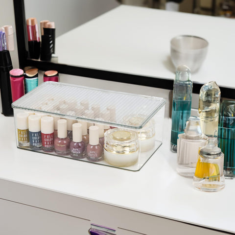 ZEXALOR stackable-compact-design saves space and moves between rooms.