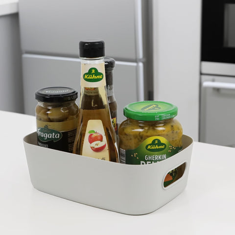 ZEXALOR under-sink storage bin maximizes space and reduces clutter.