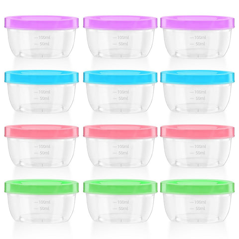 Zezzxu 5oz jar with scale for precise portioning.