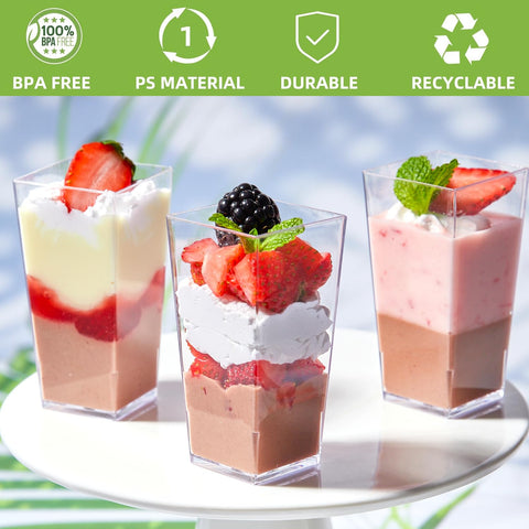 Zezzxu durable PS plastic cups; close-up shows sturdy reusable design.