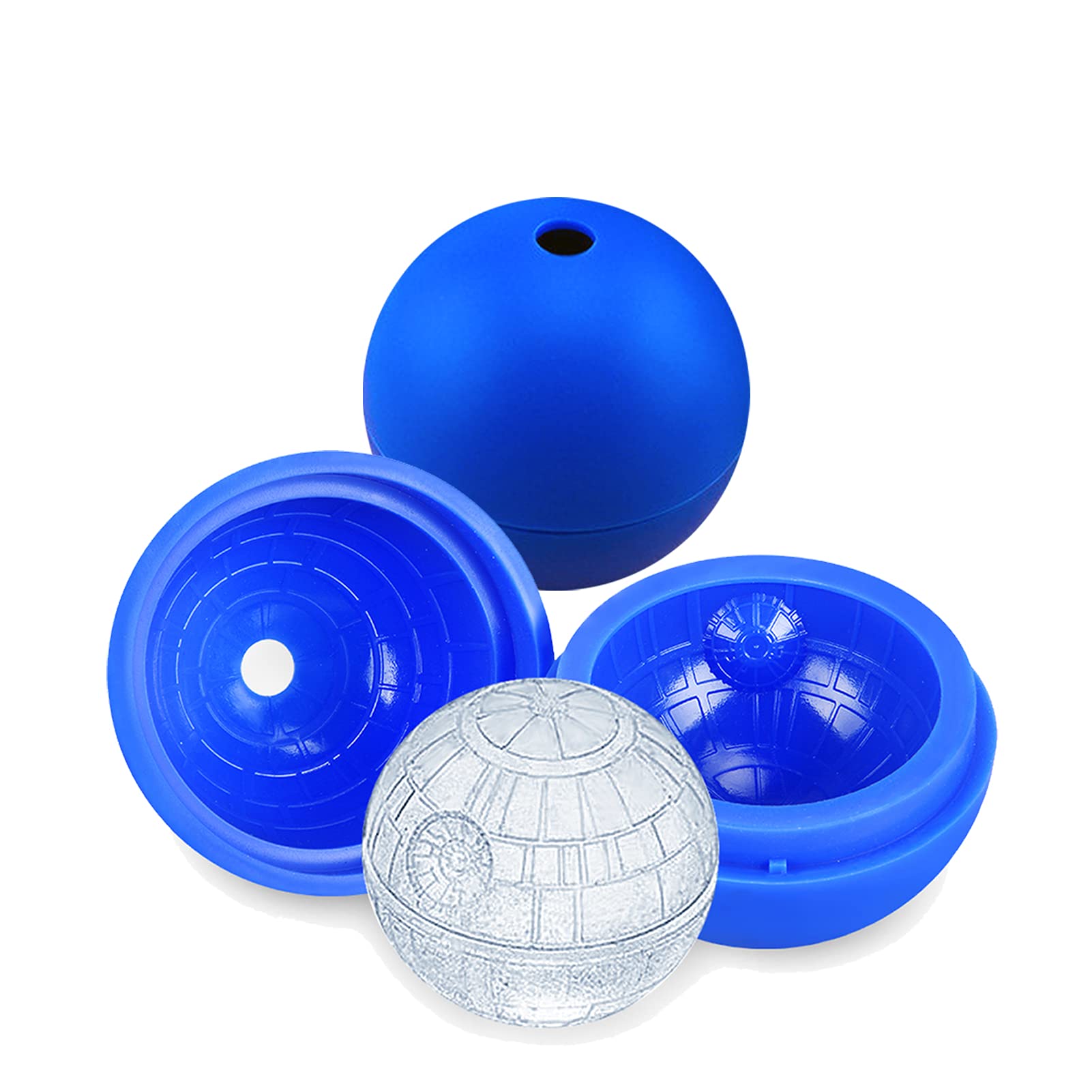 ZFBIRD space-station ice mold 2-pack shown for stylish drinks
