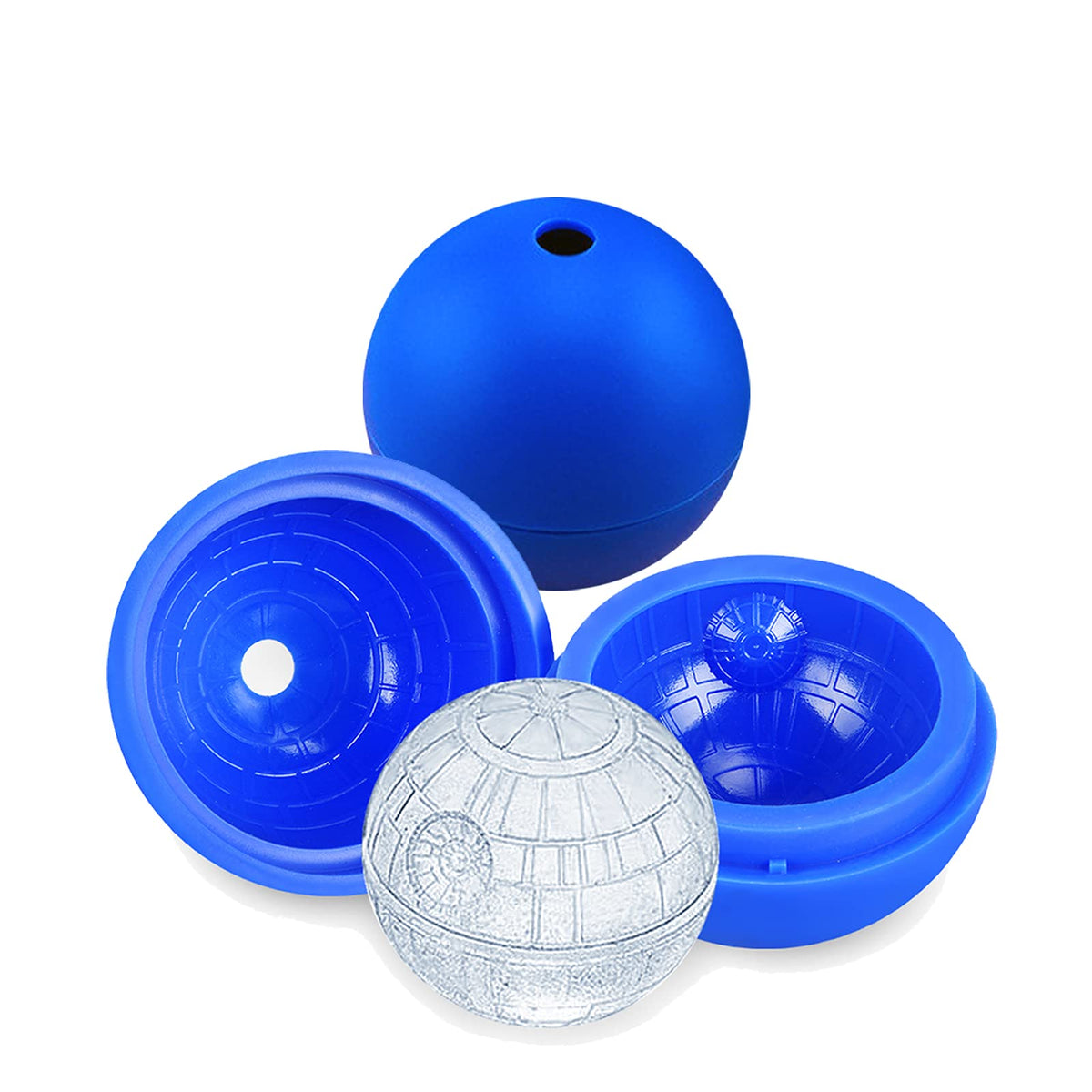 ZFBIRD space-station ice mold 2-pack shown for stylish drinks