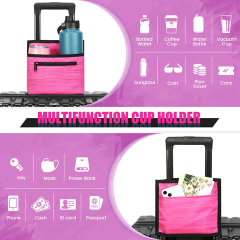 ZHCHG coffee mug holder keeps tumblers in place during transit and avoids spills.