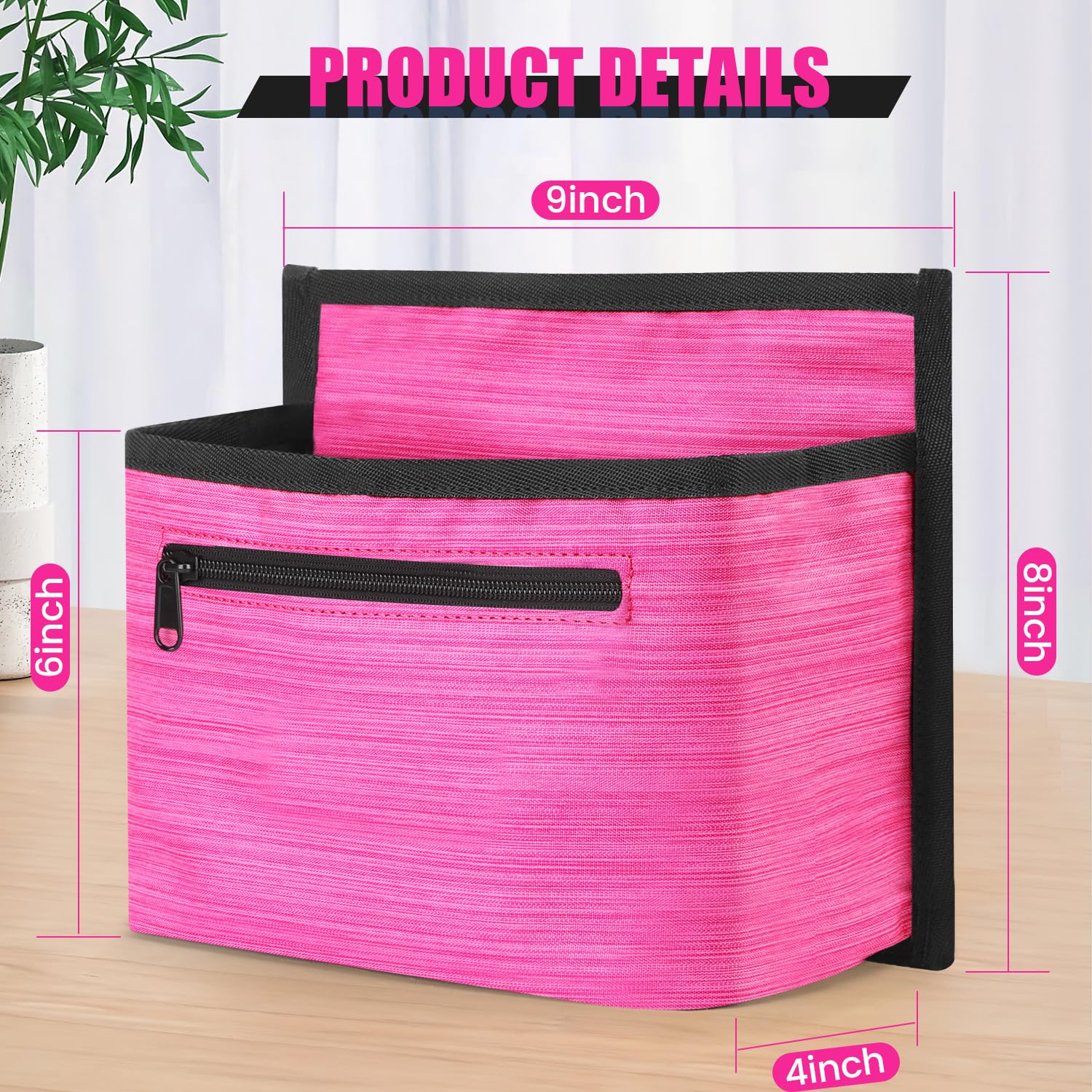 ZHCHG luggage organizer with back pocket fits an iPad for on-the-go access.
