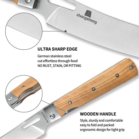 ZhengSheng ultra-sharp 440A blade for durable slicing