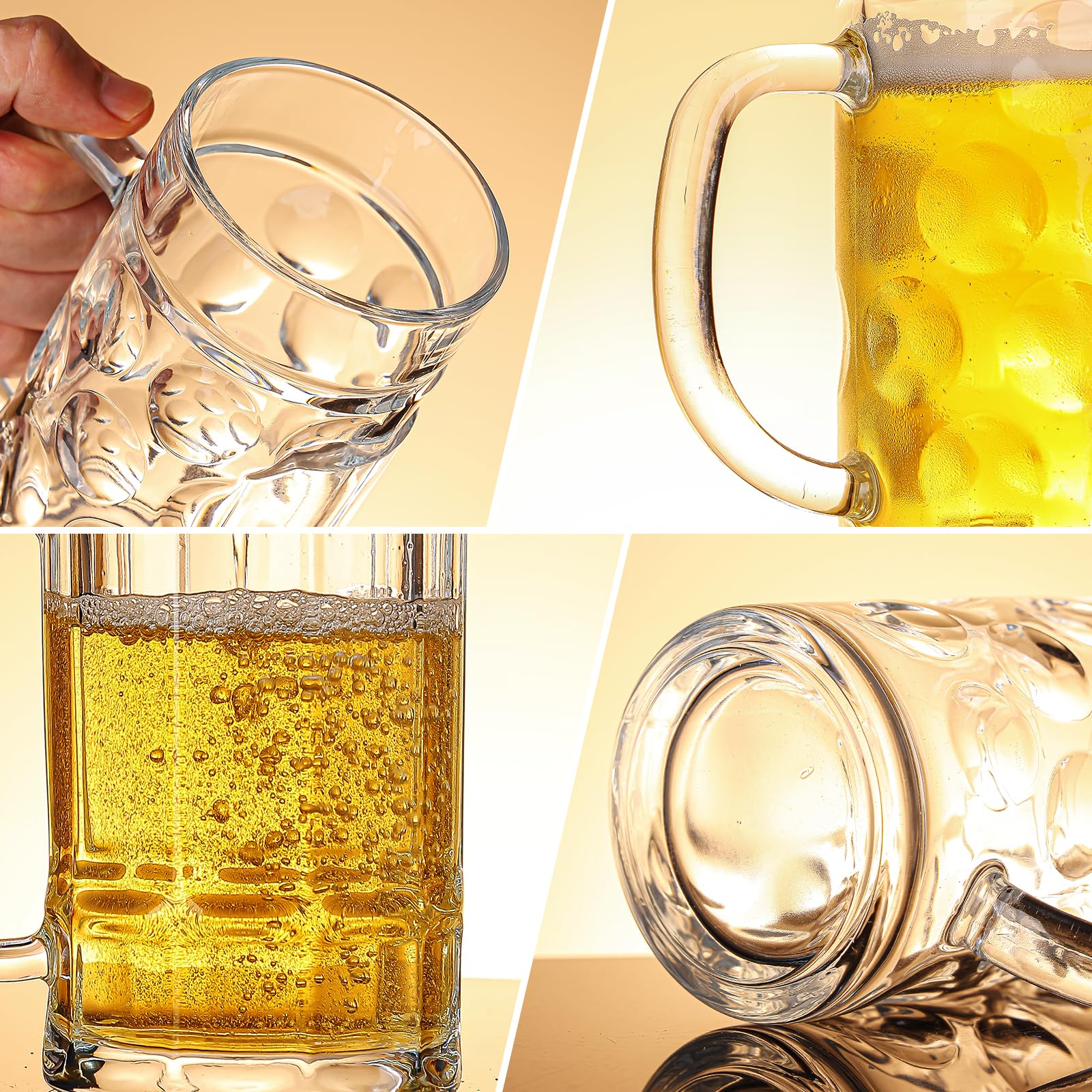 ZHENGYAOYANG freezer mug thick base adds stability on any table.