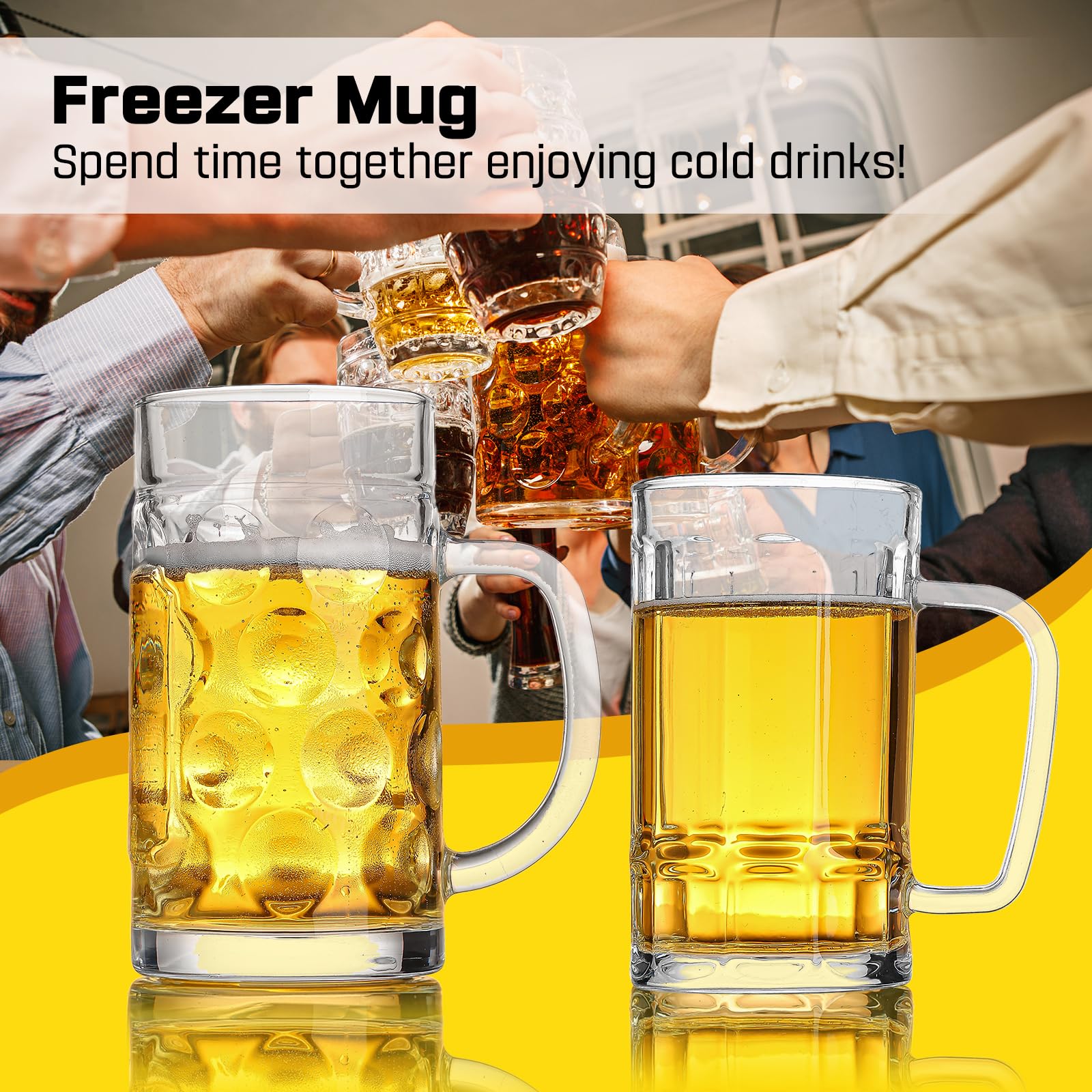 ZHENGYAOYANG Oktoberfest-style mug gift idea for dad, husband, or friends.