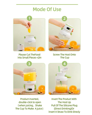 ZHENMI easy-clean detachable parts simplify cleanup after blending.