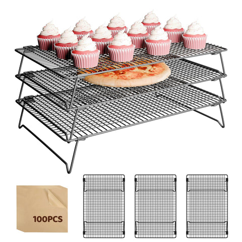 ZHIWUJIA cooling racks assembled for organized countertop cooling