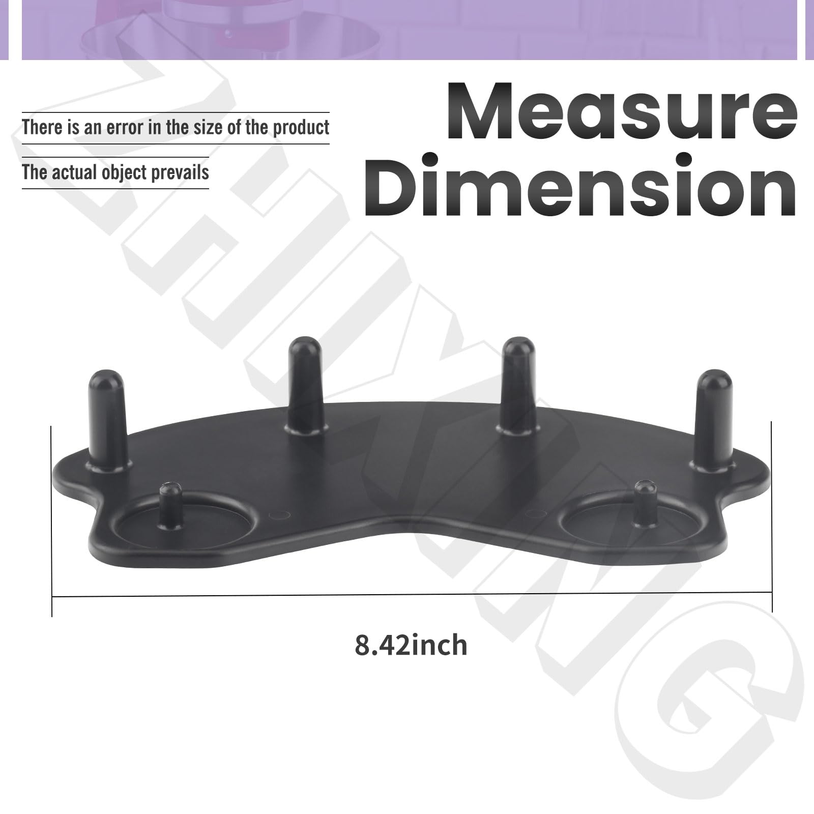ZHIXING cord management clip system reduces clutter during baking.