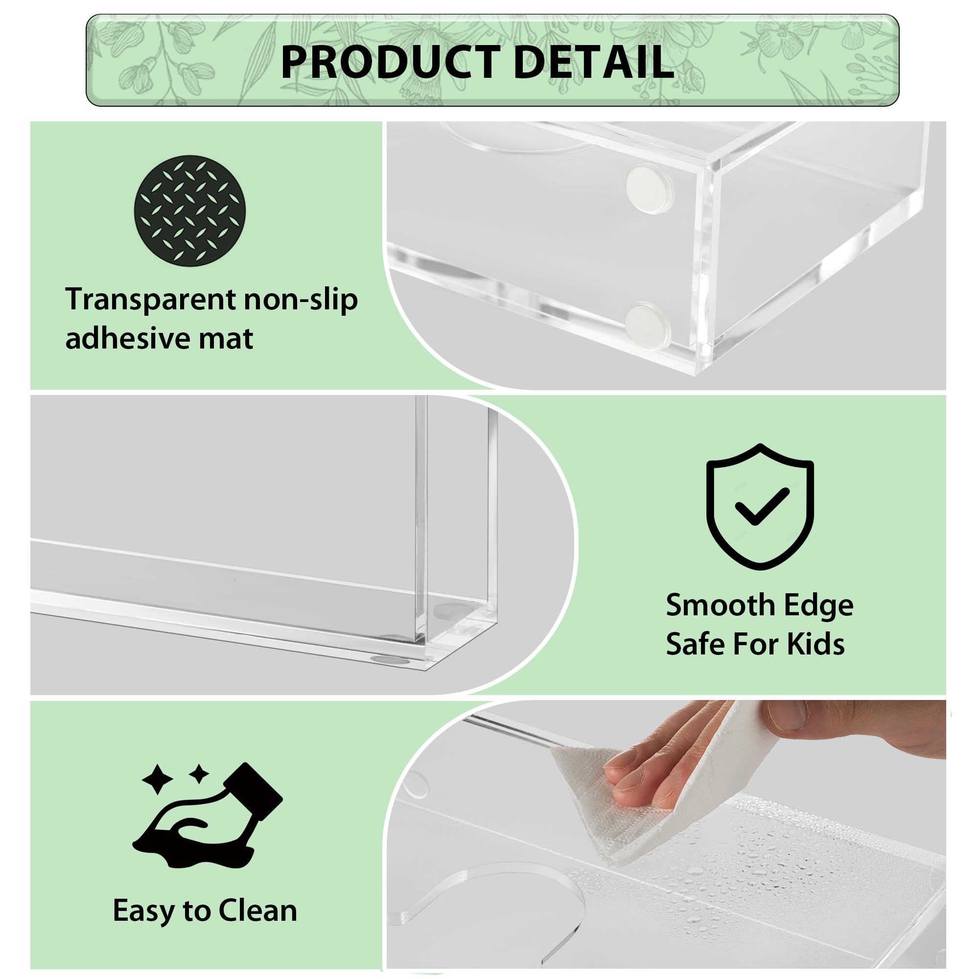 ZhiYo-Life 0.2 inch acrylic build offers durable daily use