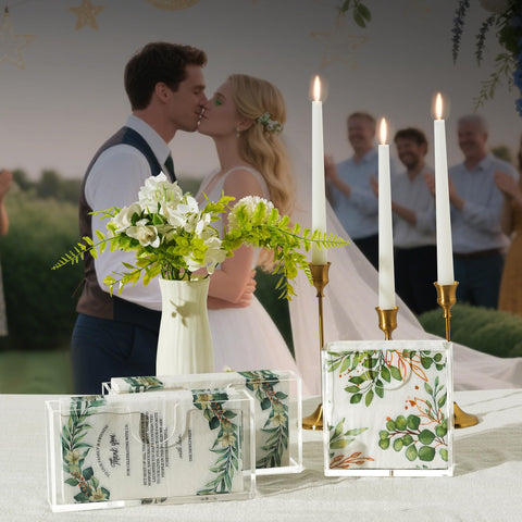 ZhiYo-Life rounded-corner acrylic holder on table adds subtle elegance.