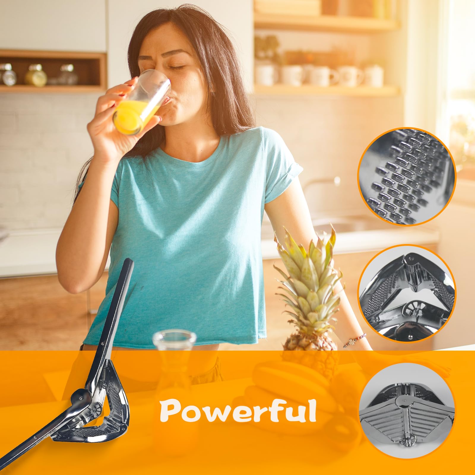 ZHIYUEJING ideal tool for fresh citrus in kitchens and bars.