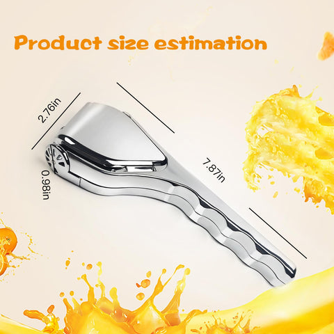 ZHIYUEJING squeezer's comfortable grip makes citrus juicing easy and mess-free.