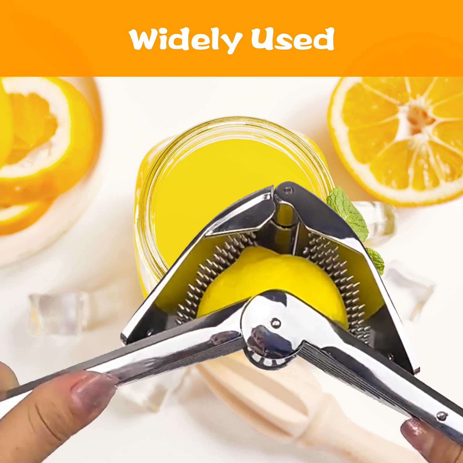 ZHIYUEJING lemon squeezer is dishwasher-safe for easy cleanup.
