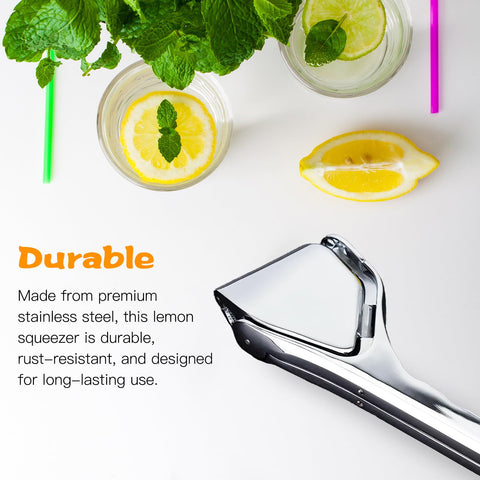 ZHIYUEJING squeezer for lemonade, cocktails, and dressings with maximum juice extraction.
