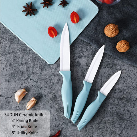 Zhiyun 4-inch fruit knife keeps color and texture with smooth slicing