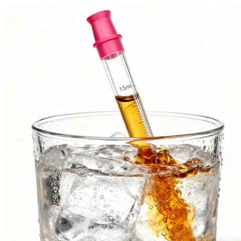 ZHYPFF shot straw used with wine bottle for 1oz pour
