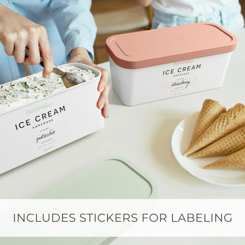 ZICOTO BPA-free materials ensure safe, durable storage for homemade frozen treats.