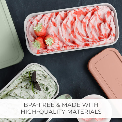 ZICOTO color-coded labeling stickers help you find flavors fast.